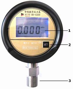 “寶雞數顯壓力表mik-y190“/
